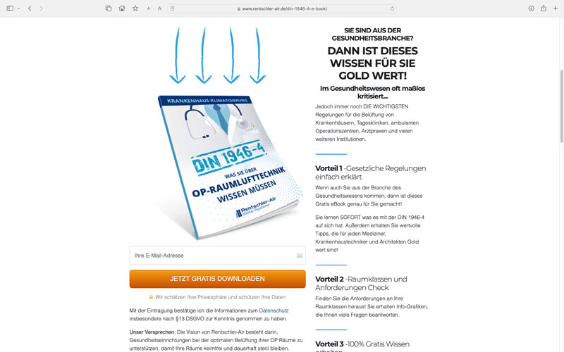 kundenfall rentschler air e book landingpage